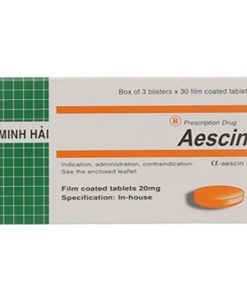 Thuốc Aescin 20mg