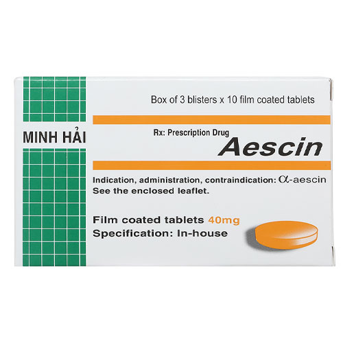 Thuốc Aescin 40mg