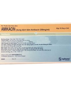 Thuốc Amikacin 250mg/ml