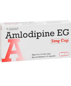 Thuốc Amlodipine EG 5mg
