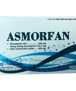 Thuốc Asmorfan 500mg/400mg