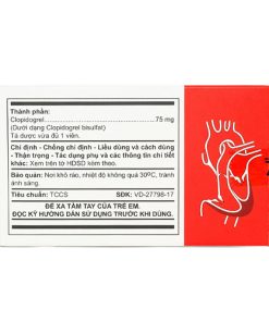 Thuốc Atidogrel 75mg