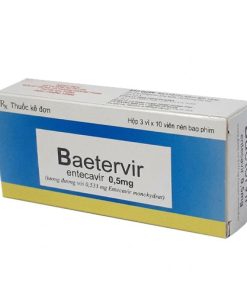Thuốc Baetervir 0.5mg