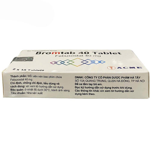 Thuốc Bromtab 40mg