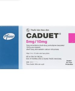 Thuốc Caduet 5mg/10mg