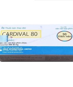 Thuốc Cardival 80mg