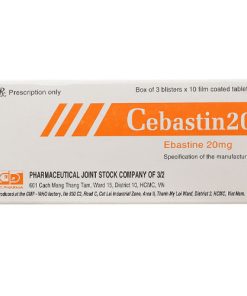 Thuốc Cebastin 20mg