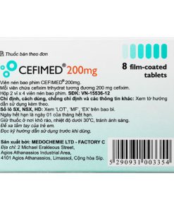 Thuốc Cefimed 200mg Cefixime