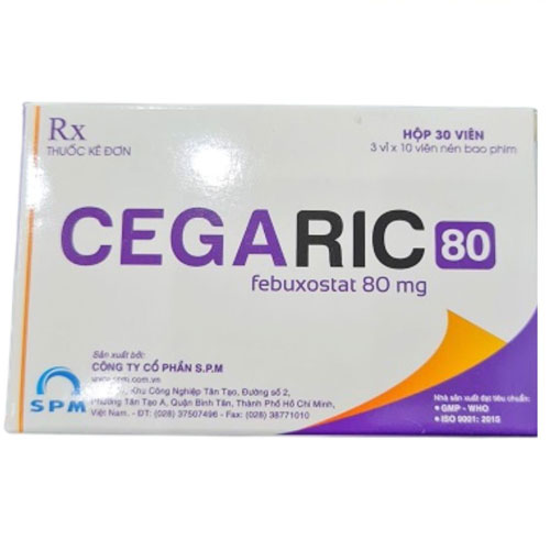 Thuốc Cegaric 80mg