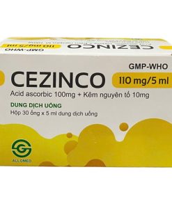 Thuốc Cezinco 110mg/5ml – Dung dịch uống