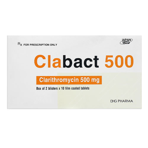 Thuốc CLABACT 500mg