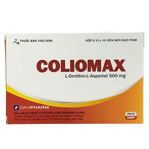 Thuốc Coliomax 500mg