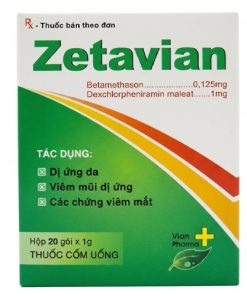 Thuốc Cốm uống Zetavian