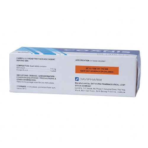 Thuốc Coxnis 7.5mg