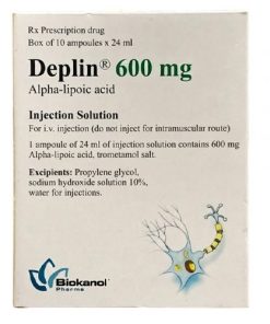 Thuốc tiêm Deplin 600mg