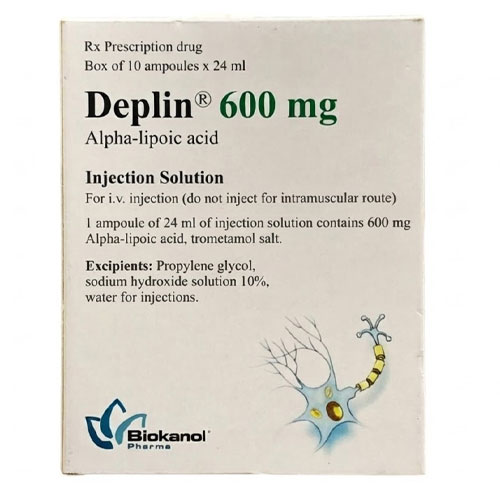 Thuốc tiêm Deplin 600mg