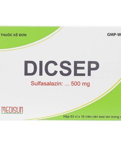 Thuốc Dicsep 500mg