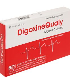 Thuốc DigoxineQualy 0.25mg