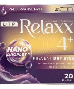 Thuốc DTP-Relaxx 4+ – Nhũ Tương nhỏ mắt