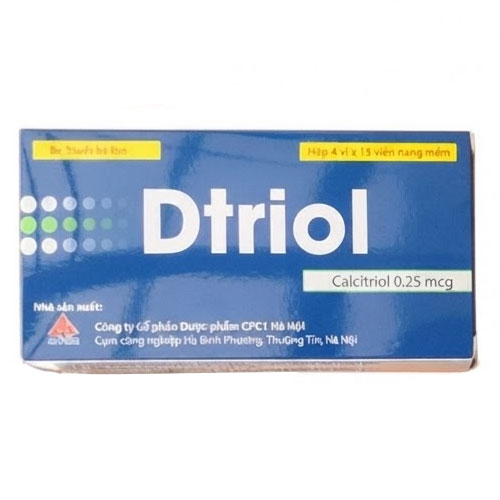 Thuốc Dtriol 0.25mcg