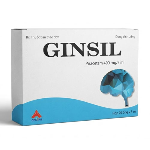 Thuốc Dung dịch uống Ginsil 5ml