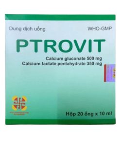 Thuốc Dung dịch uống Ptrovit