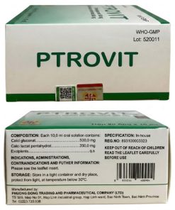 Thuốc Dung dịch uống Ptrovit