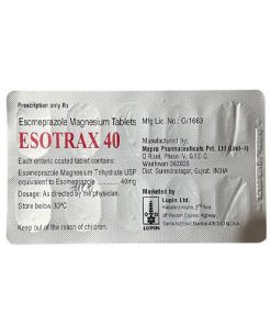 Thuốc Esotrax 40 MG