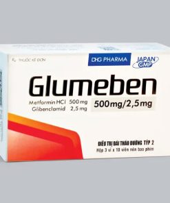 Thuốc Glumeben 500mg/2.5mg