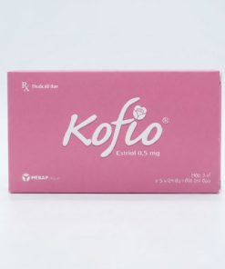 Thuốc Kofio 0.5mg – Viên đạn đặt Âm Đạo