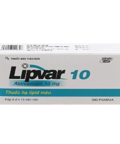 Thuốc Lipvar 10mg