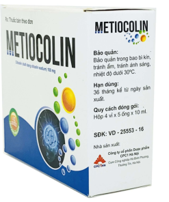 Thuoc Metiocolin 100mg 10ml Dung Dich Uong
