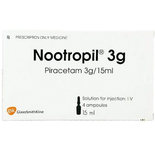 Thuoc Nootropil 3g 15ml Dung Dich Tiem