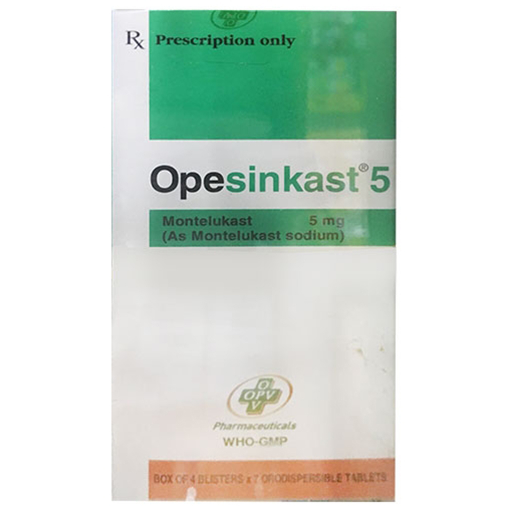 Thuoc Opesinkast 5mg H28v