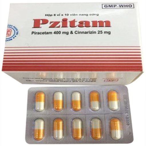 Thuoc Pzitam 400mg 25mg