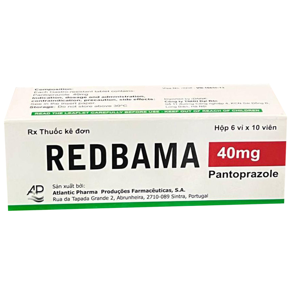 Thuoc Redbama 40mg Pantoprazole