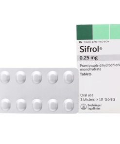 Thuốc Sifrol 0.25mg Hộp 30 Viên