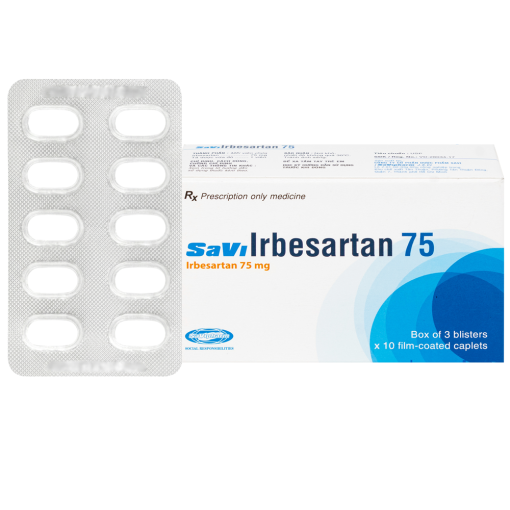 Thuoc Savi Irbesartan 75mg H30v