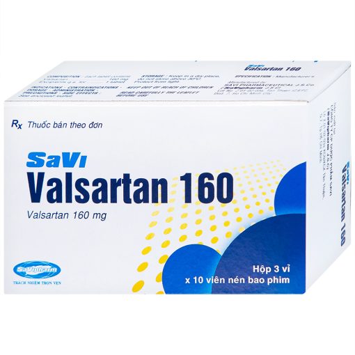 Thuoc Savi Valsartan 160mg H30v