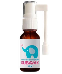 Xịt mũi họng lợi khuẩn Subavax 15ml