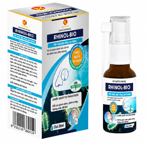 Xịt mũi họng Rhinol-Bio